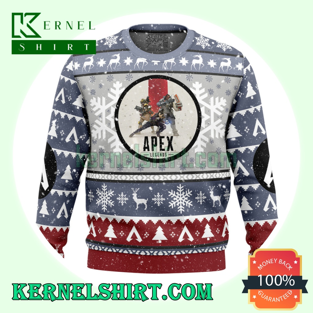 Battle Royale Apex Legends Knitting Christmas Sweatshirts