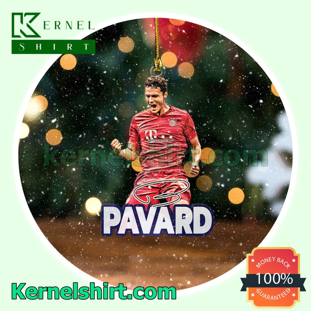 Bayern Munich - Benjamin Pavard Fan Holiday Ornaments
