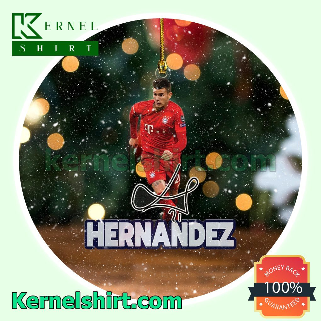 Bayern Munich - Lucas Hernandez Fan Holiday Ornaments