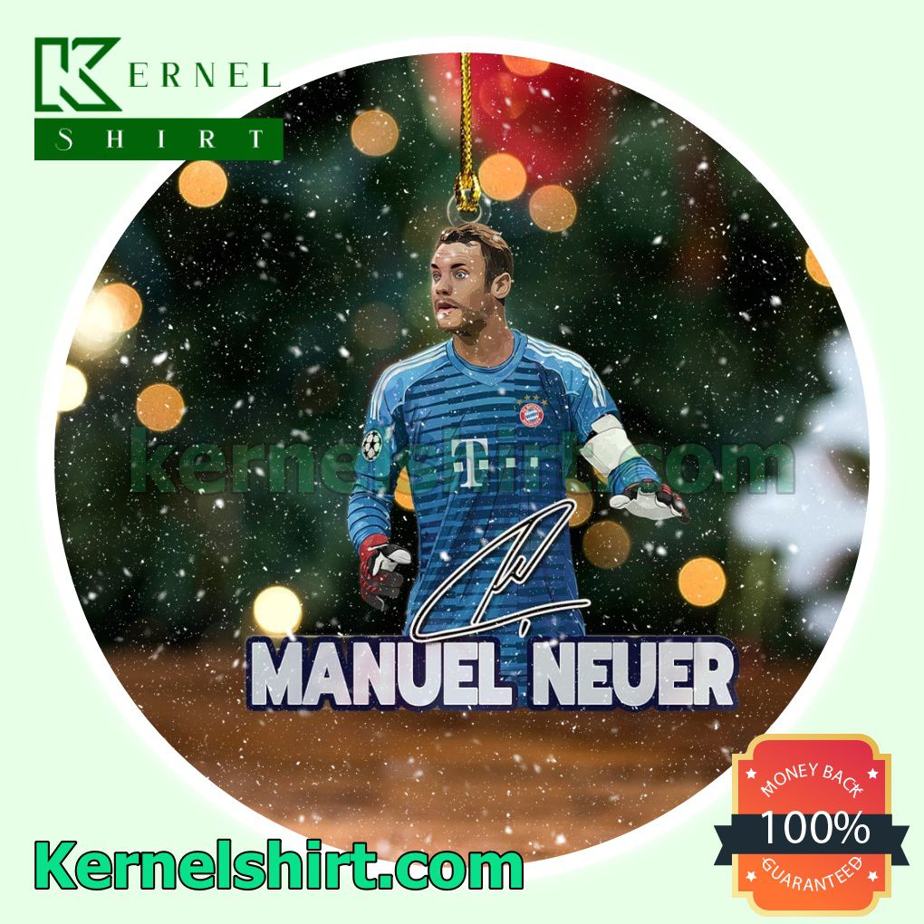 Bayern Munich - Manuel Neuer Fan Holiday Ornaments