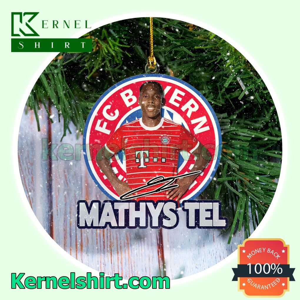 Bayern Munich - Mathys Tel Fan Holiday Ornaments a