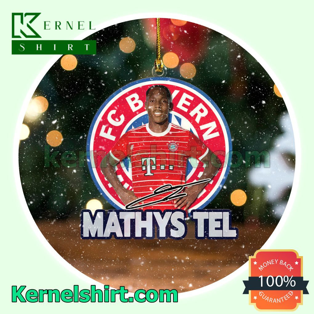 Bayern Munich - Mathys Tel Fan Holiday Ornaments