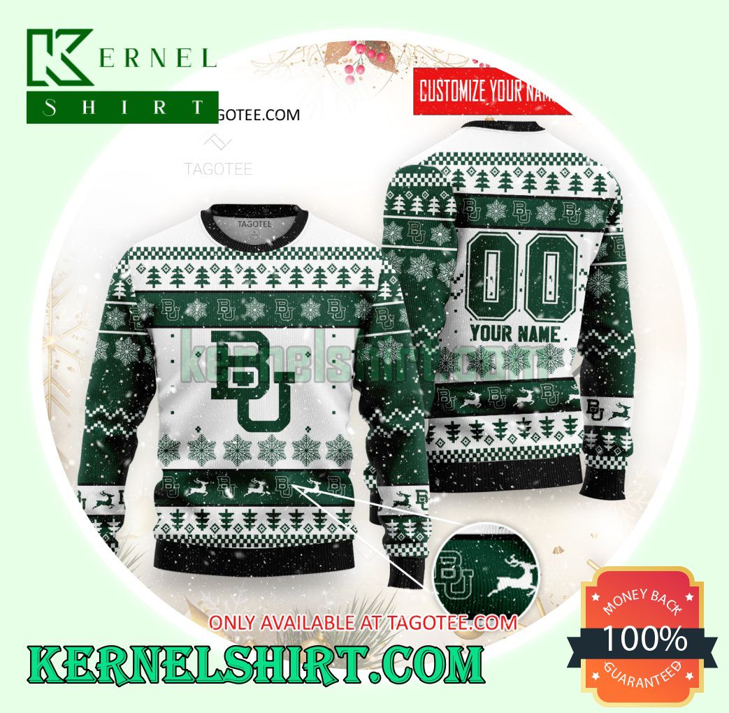 Baylor Rugby Club Xmas Knit Sweaters