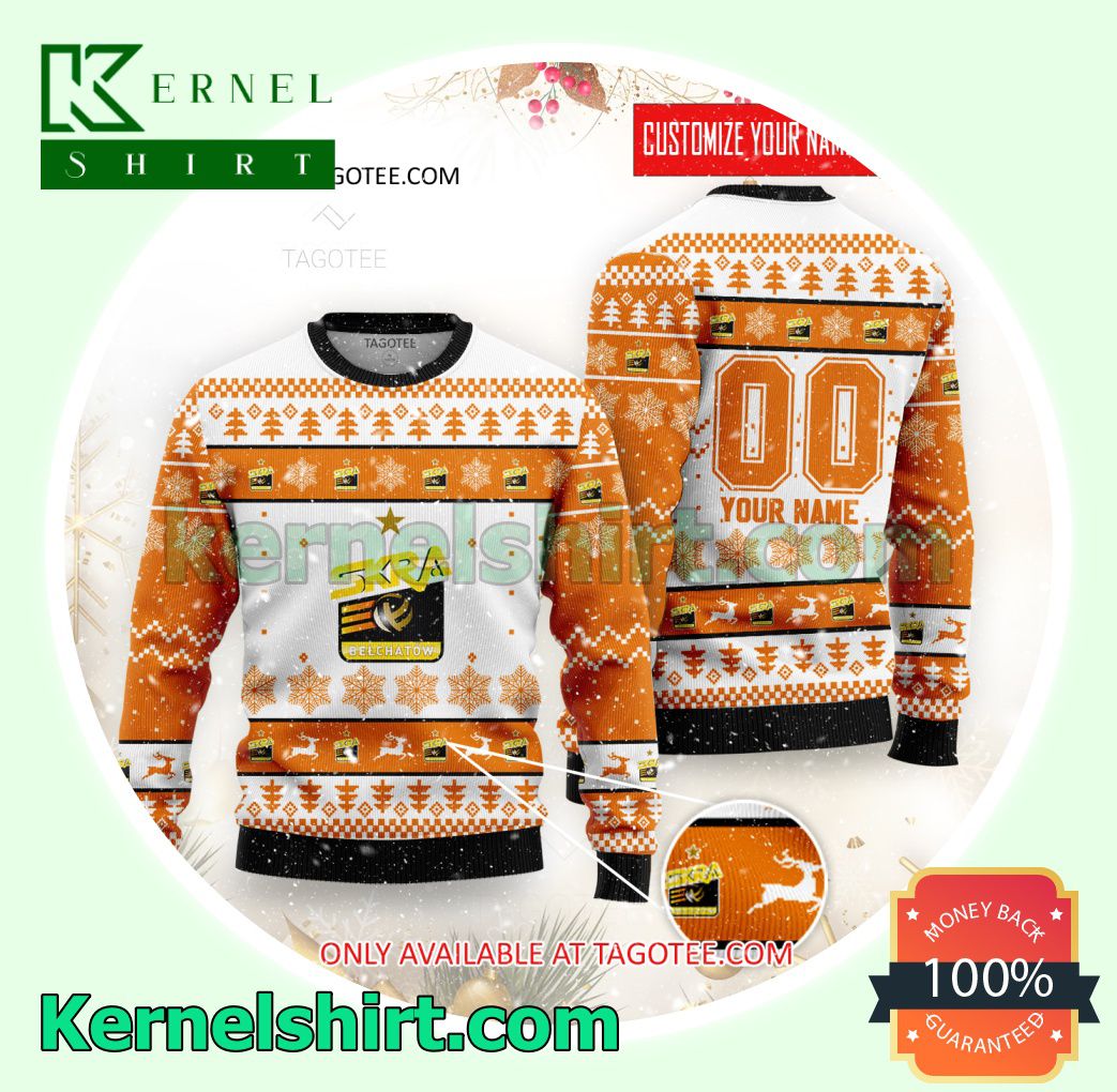 Belchatow Volleyball Club Xmas Knit Sweaters