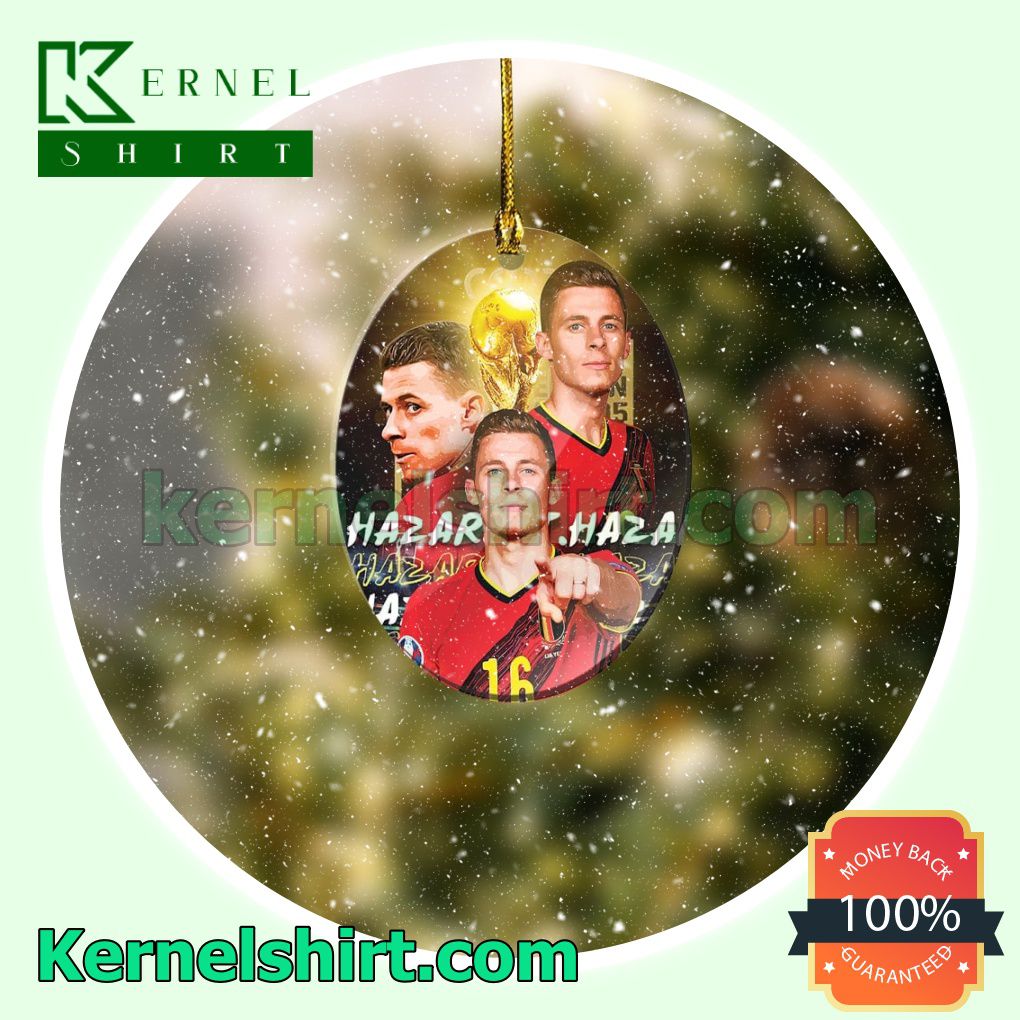 Belgium - Thorgan Hazard Fan Holiday Ornaments