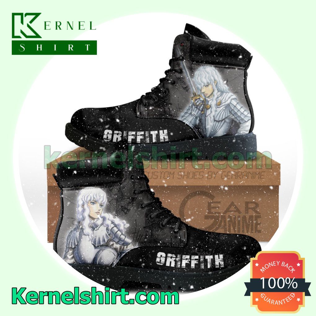 Berserk Griffith Winter Leather Boots