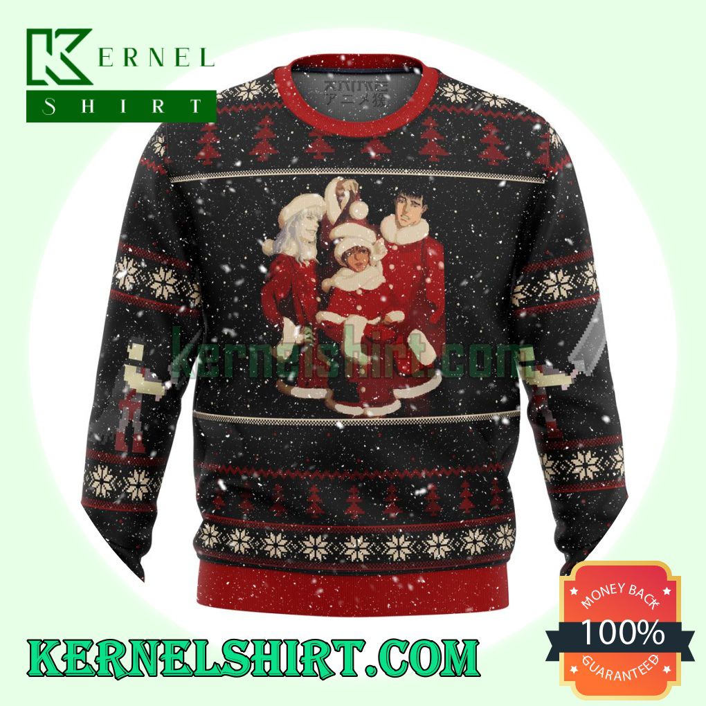 Berserk Holiday Knitting Christmas Sweatshirts