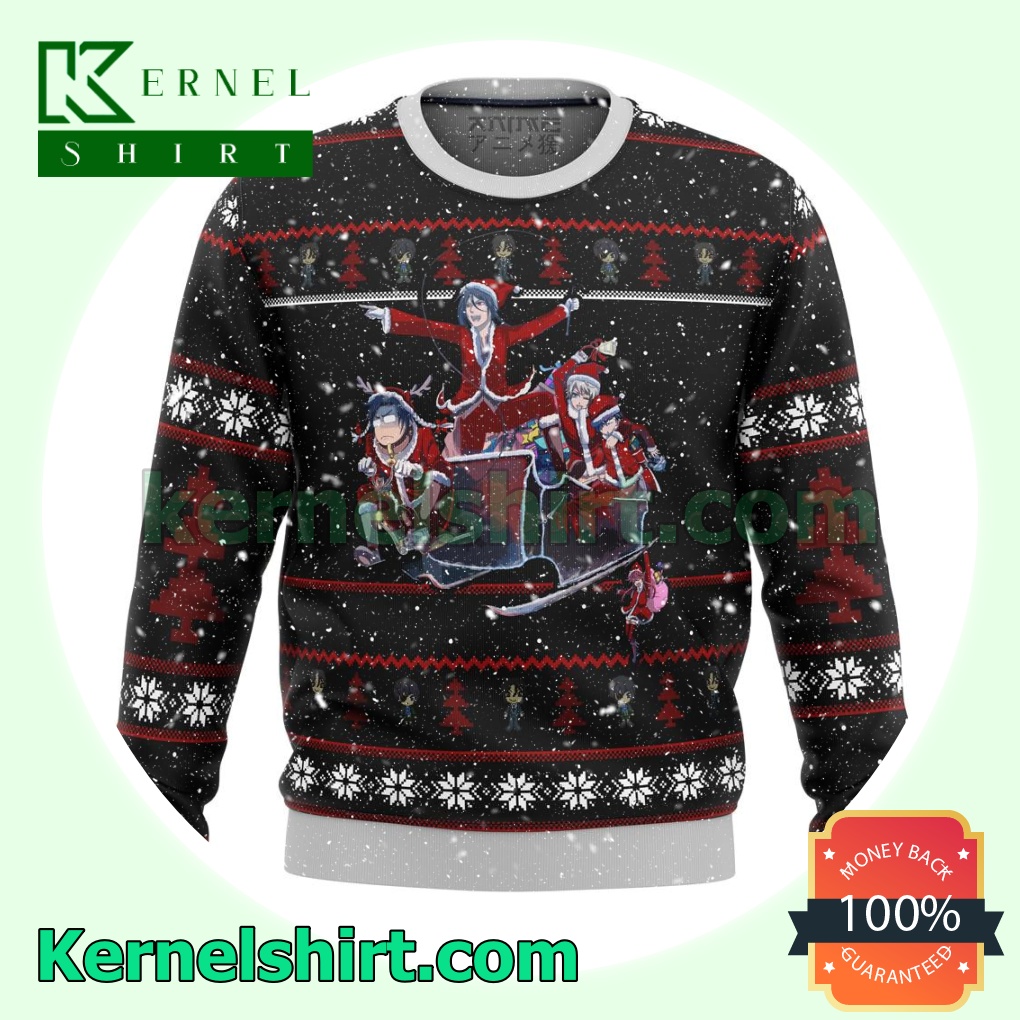 Black Butler Holiday Premium Knitted Christmas Jumper