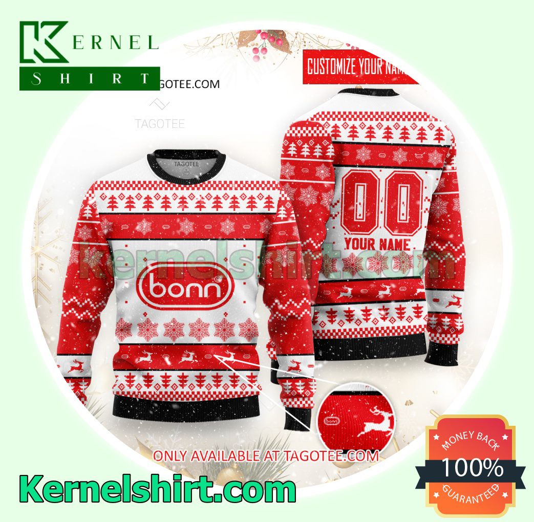 Bonn Basketball Club Logo Xmas Knit Sweaters