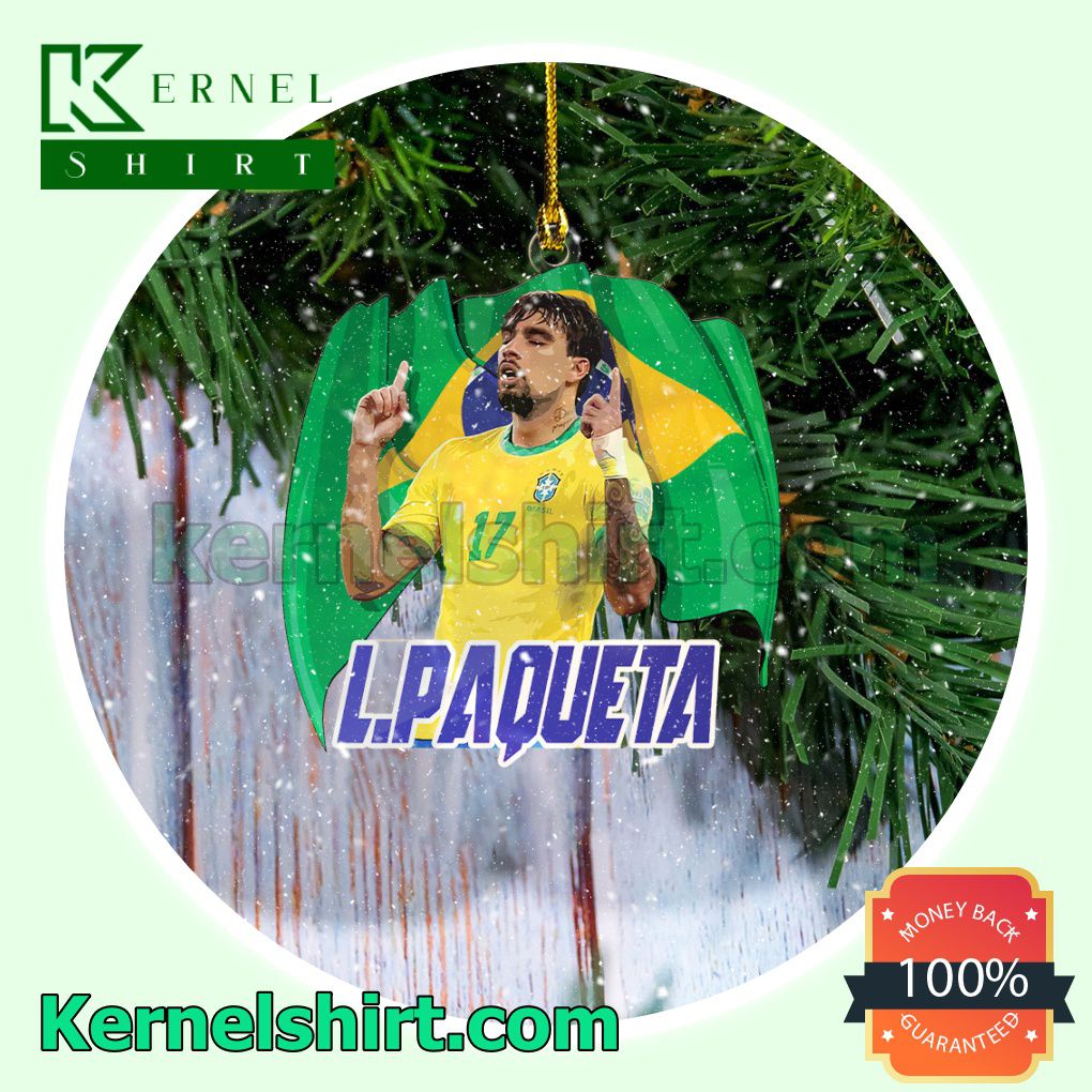 Brazil - Lucas Paqueta Fan Holiday Ornaments a