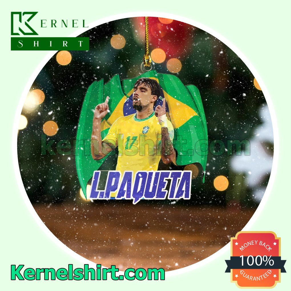 Brazil - Lucas Paqueta Fan Holiday Ornaments