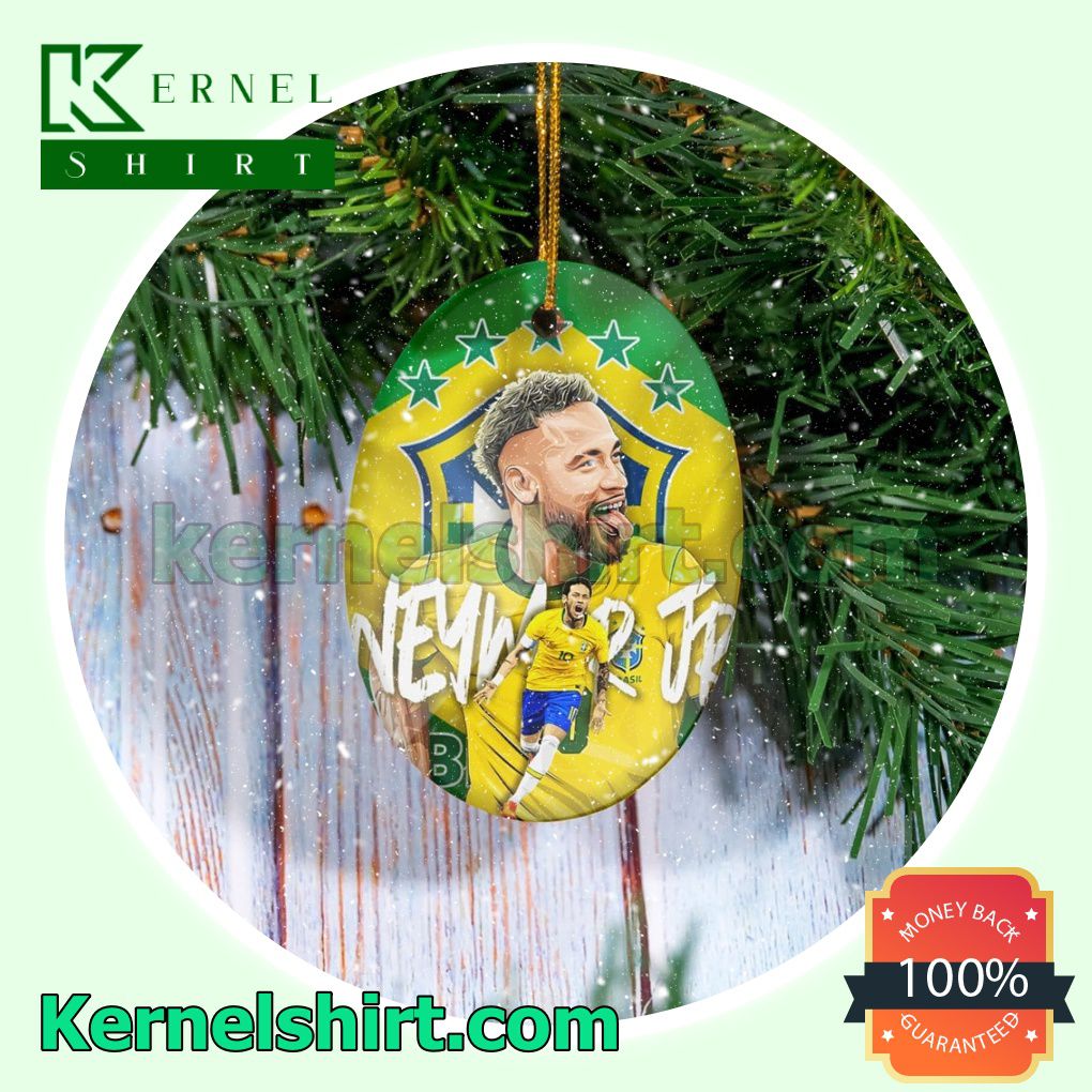 Brazil - Neymar Fan Holiday Ornaments