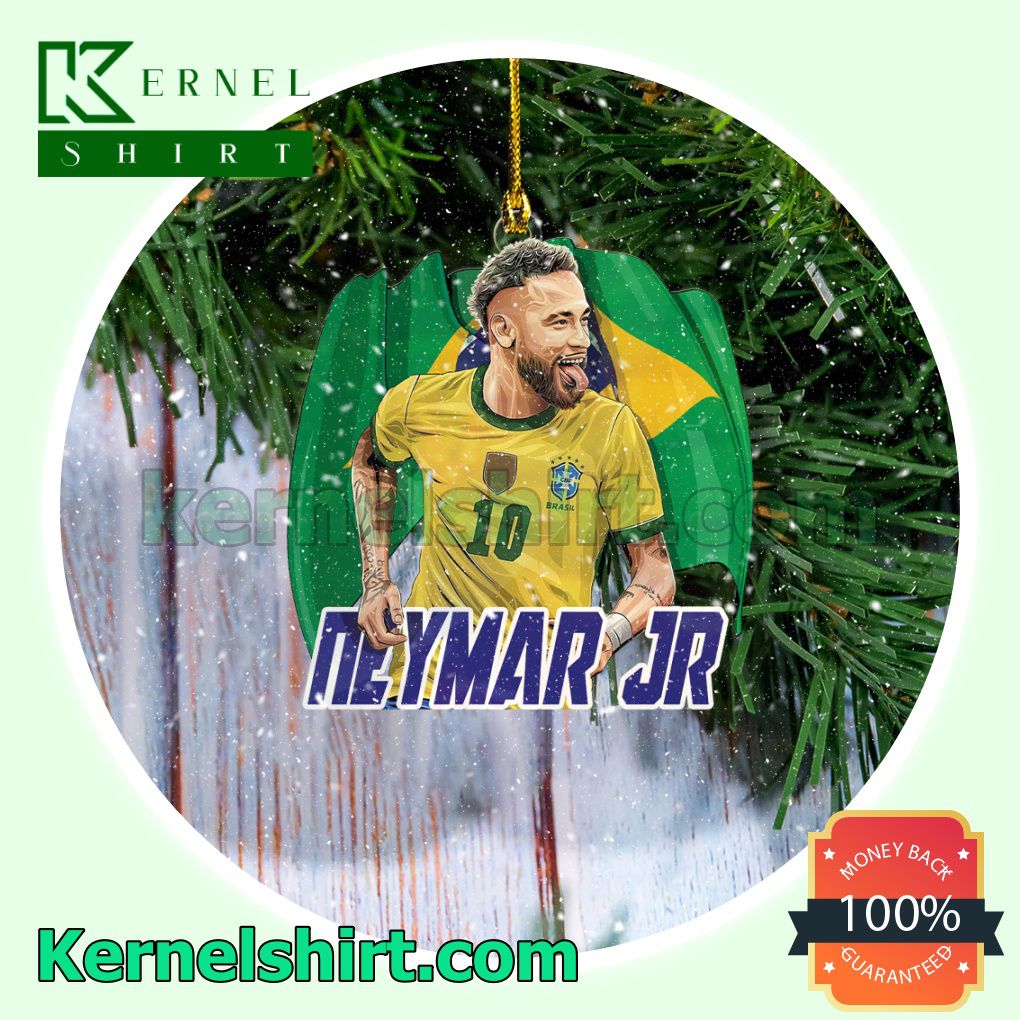 Brazil - Neymar JR Fan Holiday Ornaments a