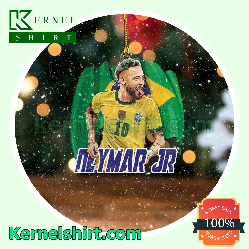 Brazil - Neymar JR Fan Holiday Ornaments