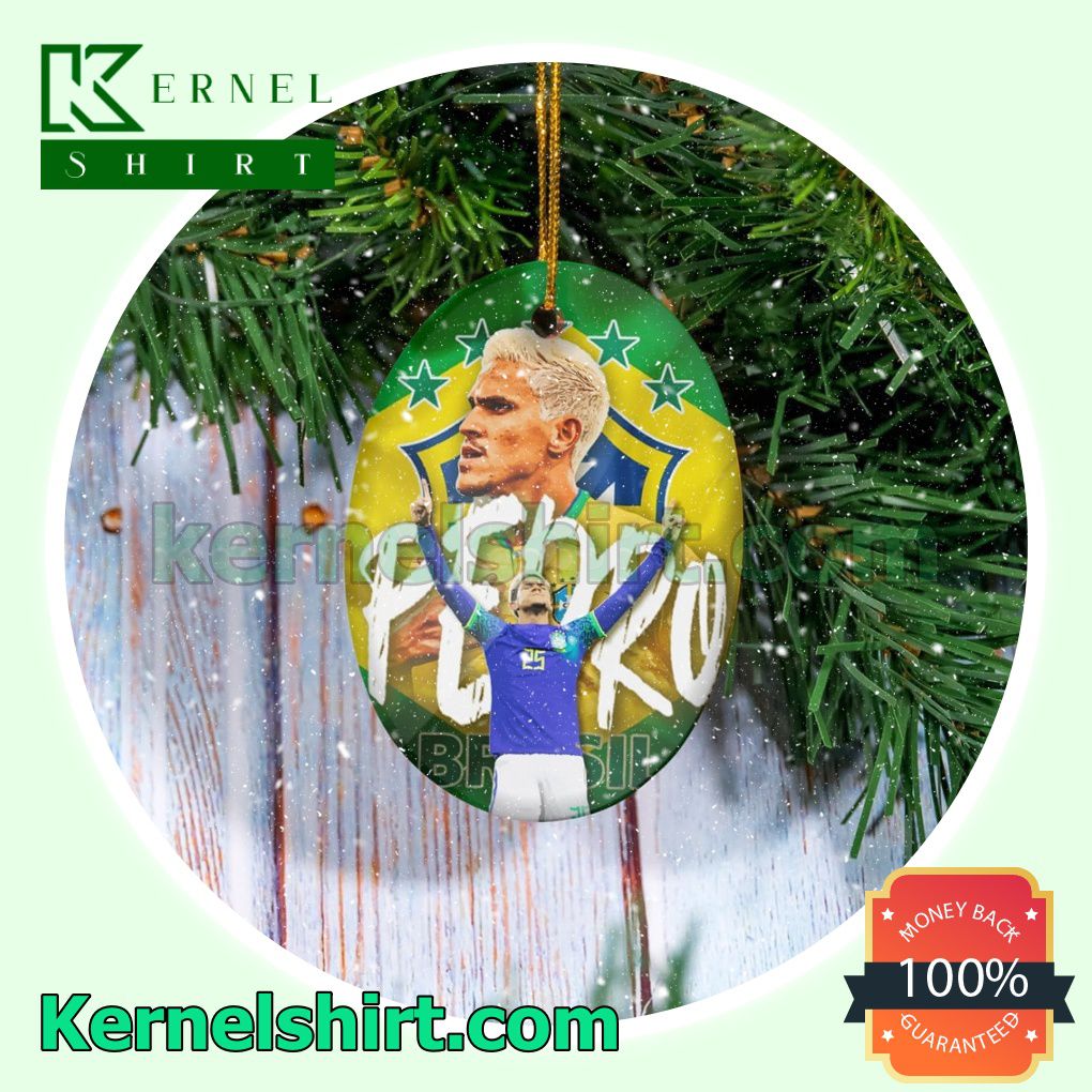 Brazil - Pedro Fan Holiday Ornaments