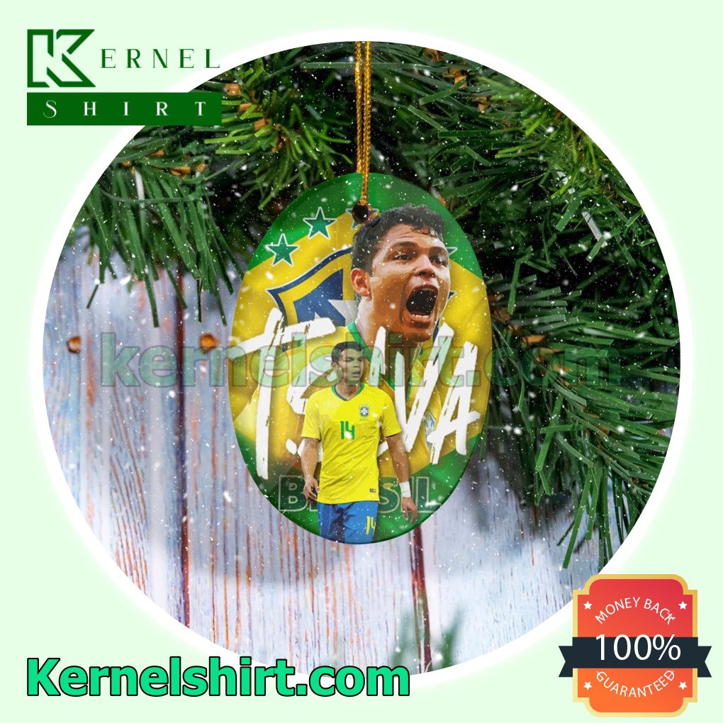 Brazil - Thiago Silva Fan Holiday Ornaments