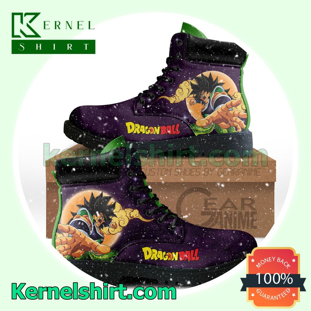 Broly Dragon Ball Winter Leather Boots