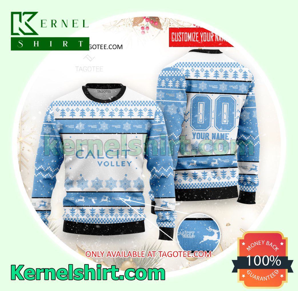 Calcit Kamnik Volleyball Club Xmas Knit Sweaters