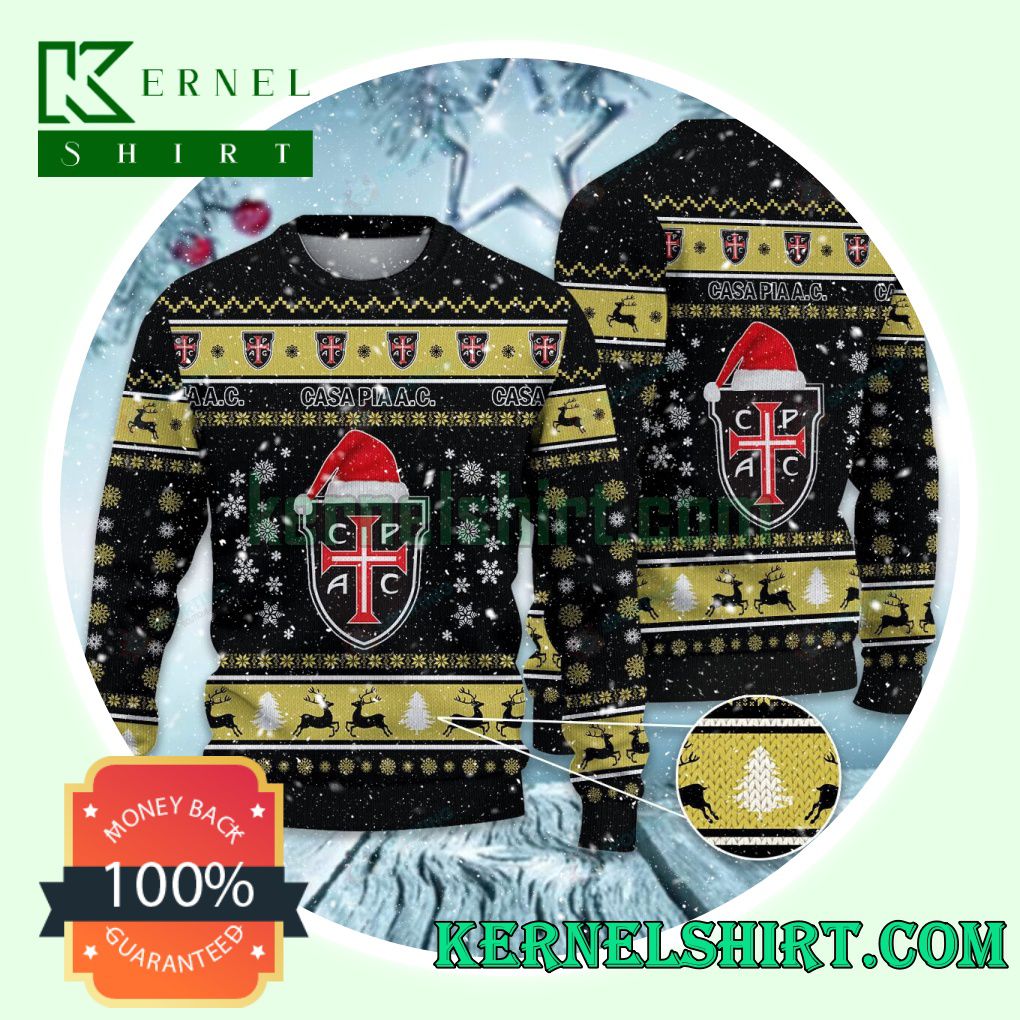 Casa Pia A.C Club Snowflake Xmas Knit Sweaters