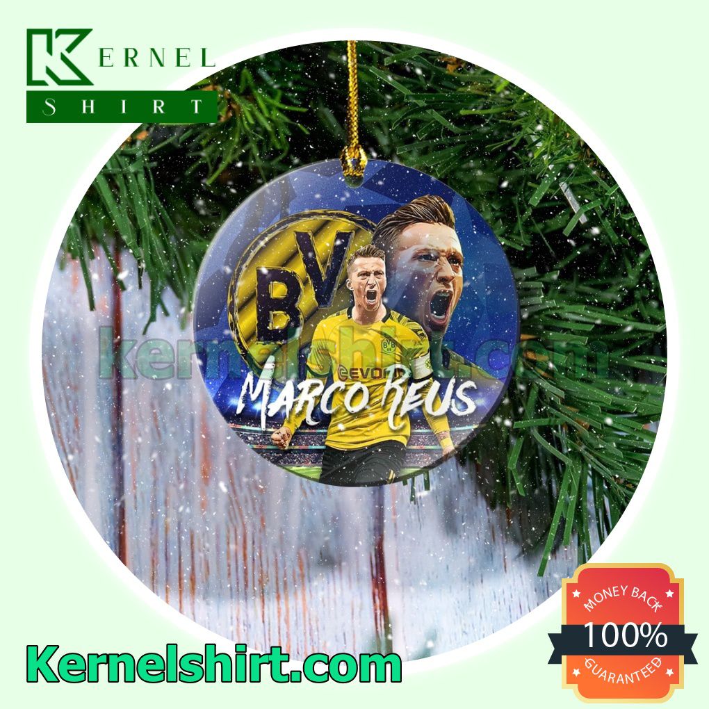 Champions League - Marco Reus Fan Holiday Ornaments