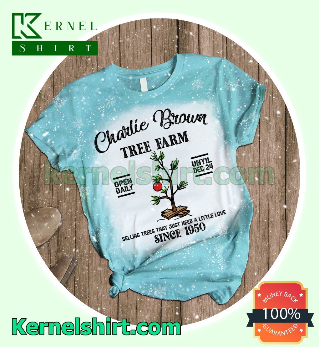 Charlie Brown Tree Farm Selling Trees That Just Need A Little Love Holiday Sleepwear a
