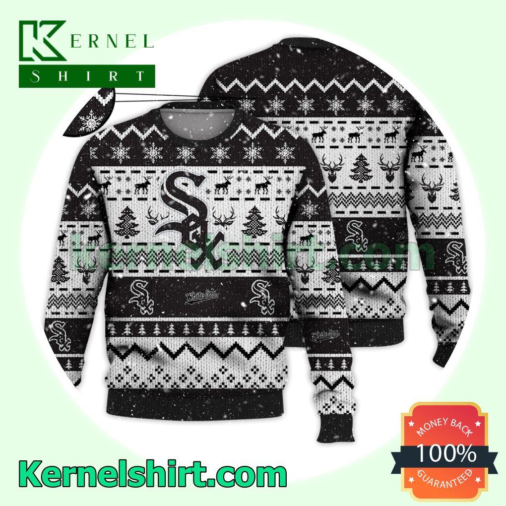 Chicago White Sox MLB Funny Knitted Christmas Jumper