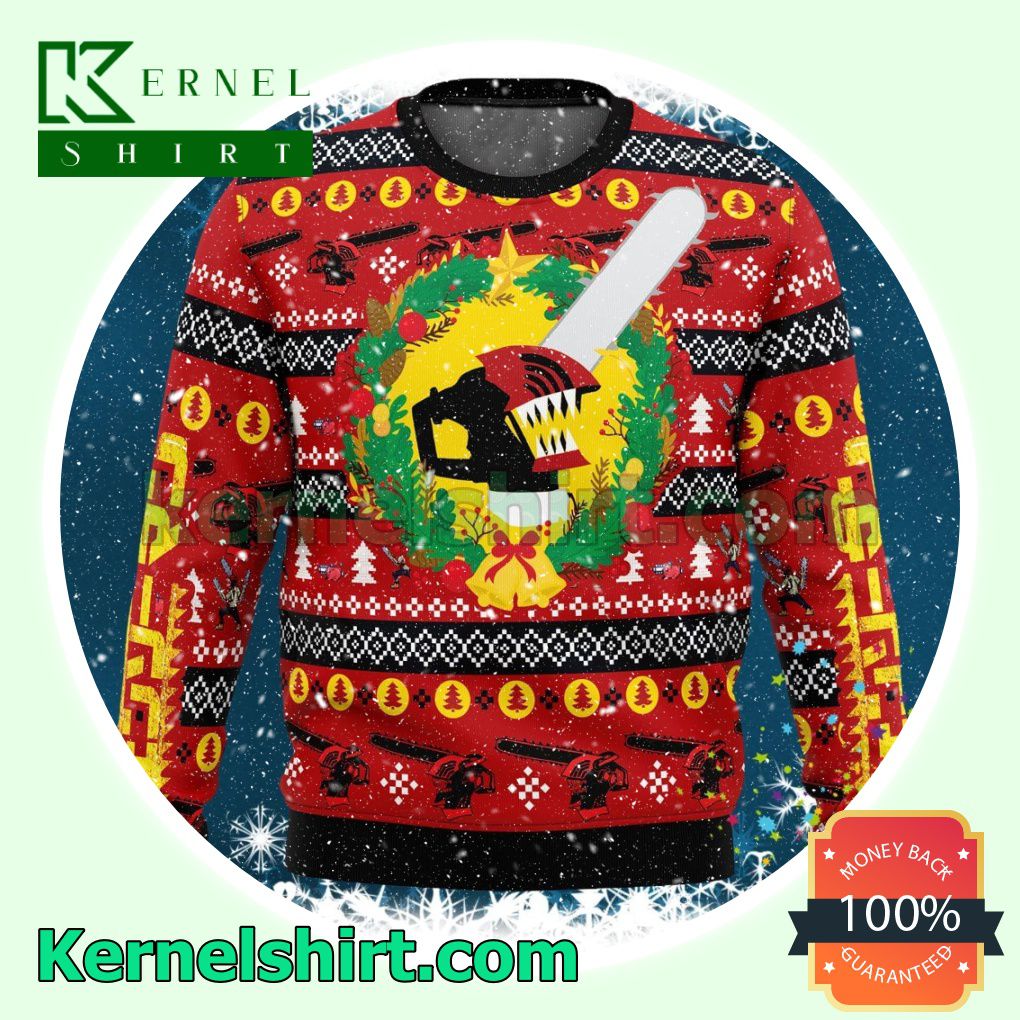 Christmas Dream Chainsaw Xmas Knitted Sweaters