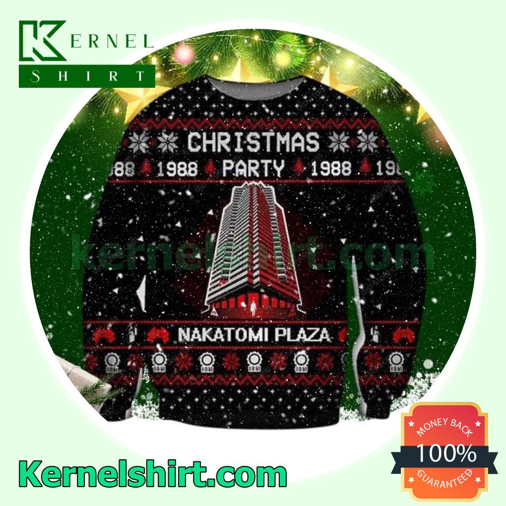 Christmas Party Nakatomi Plaza Xmas Knitted Sweaters