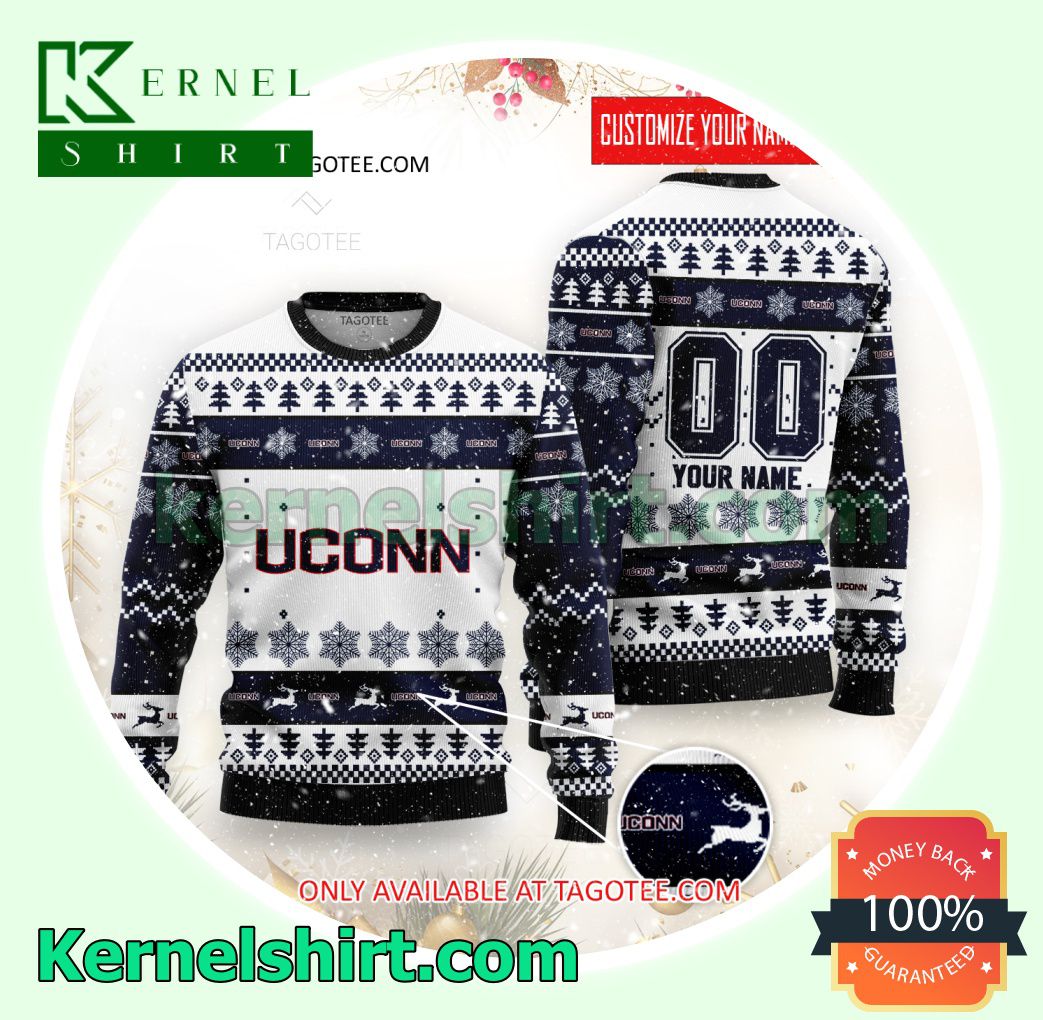 Connecticut Huskies Hockey Club Knit Sweaters