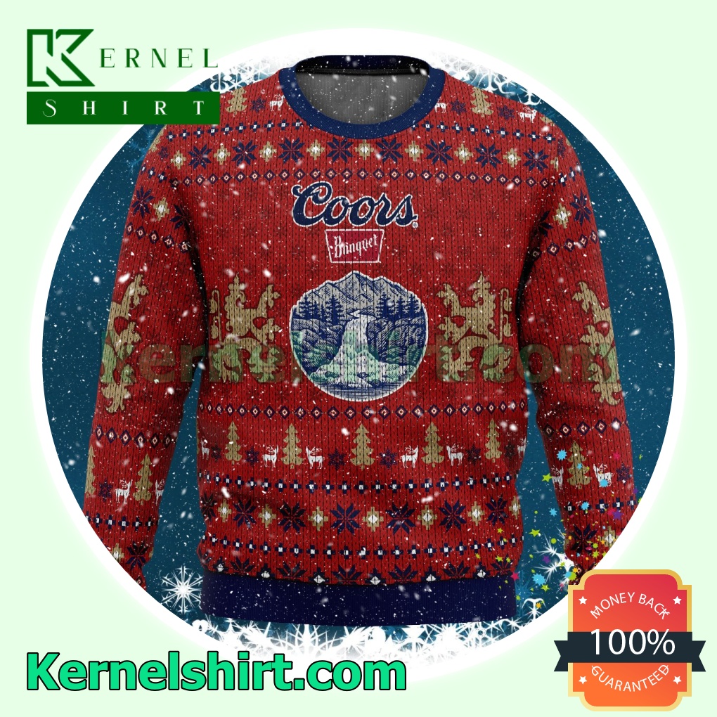 Coors Banquet Knitted Christmas Jumper