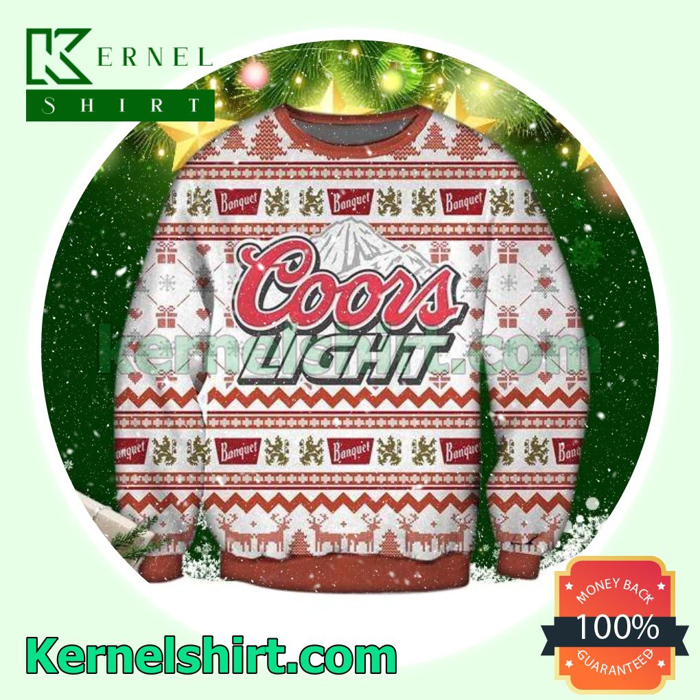 Coors Light Knitted Christmas Jumper