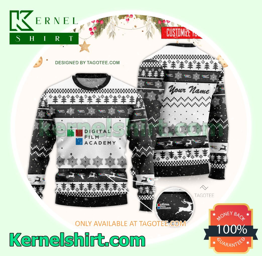 Digital Film Academy - Atlanta Logo Xmas Knit Jumper Sweaters