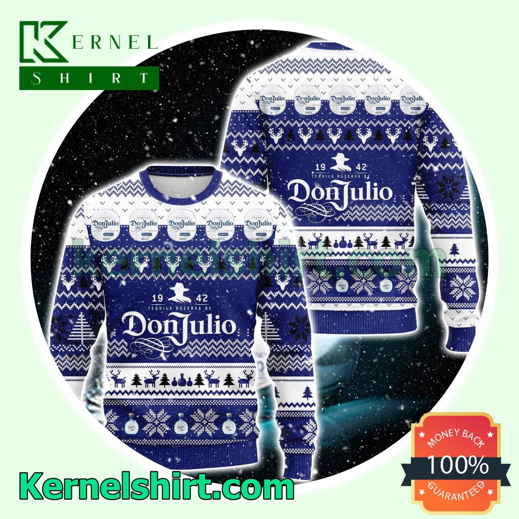 Don Julio Logo Xmas Knitted Sweaters