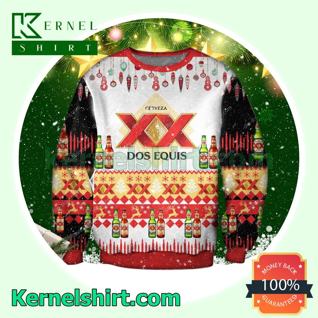 Dos Equis Beer Xmas Knitted Sweaters