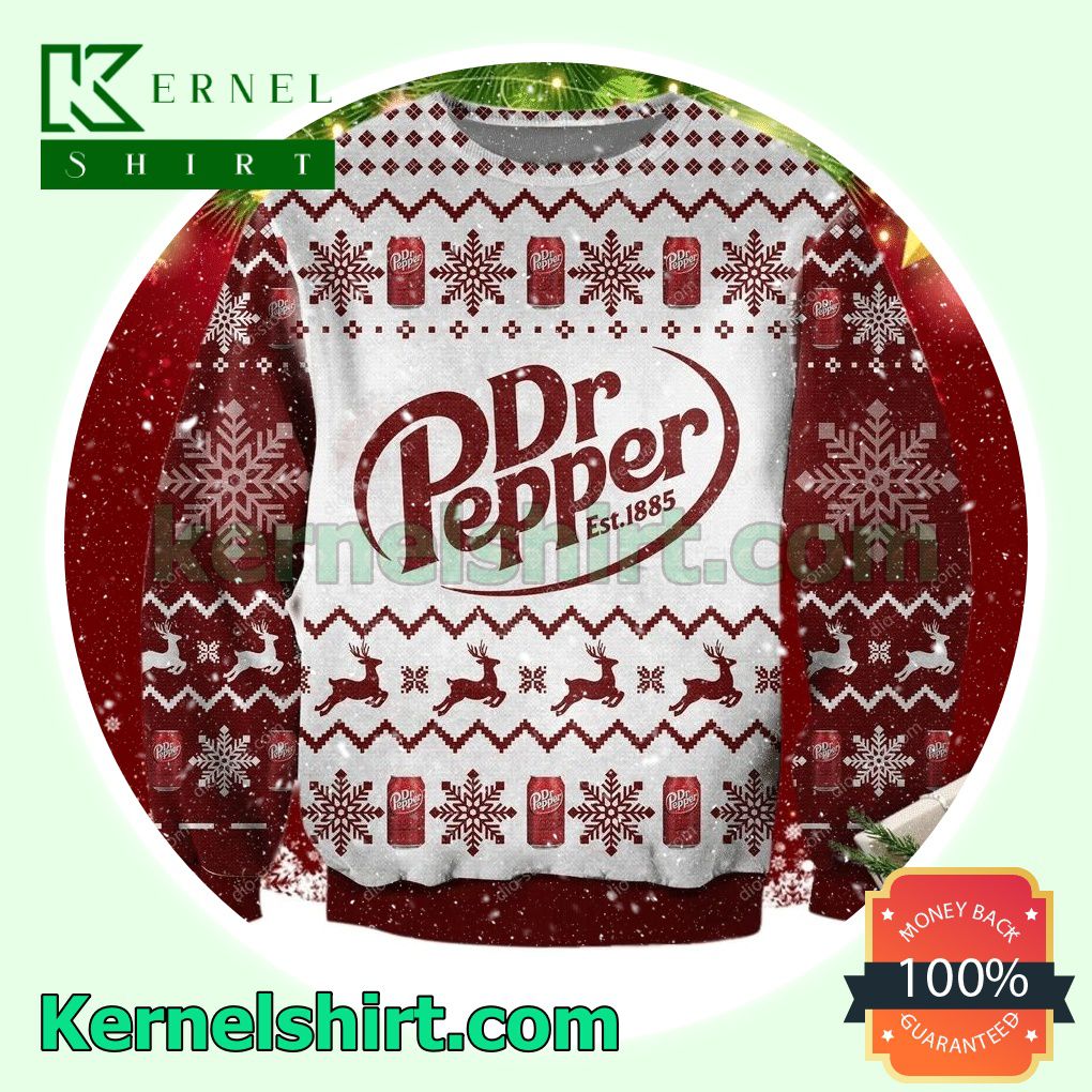 Dr Pepper Xmas Knitted Sweaters