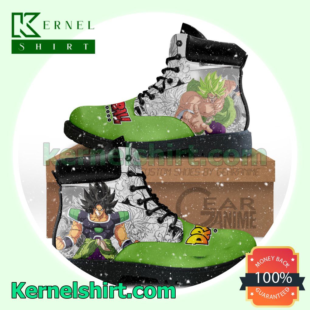 Dragon Ball Broly Winter Leather Boots
