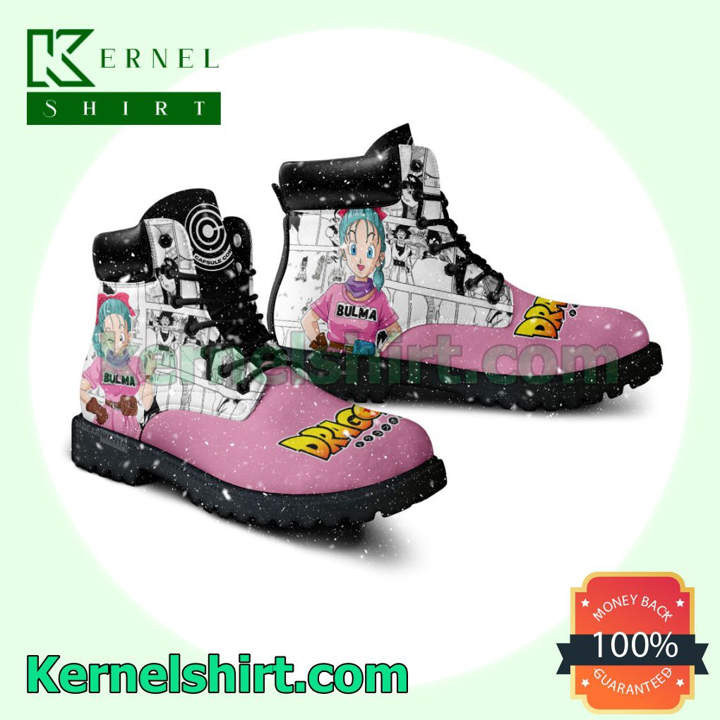 Dragon Ball Bulma Winter Leather Boots Winter Leather Boots a