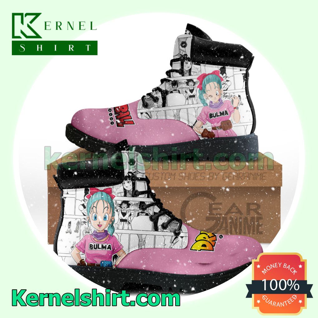 Dragon Ball Bulma Winter Leather Boots Winter Leather Boots