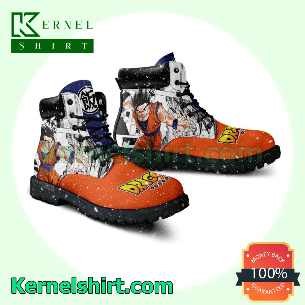 Dragon Ball Gohan Winter Leather Boots a
