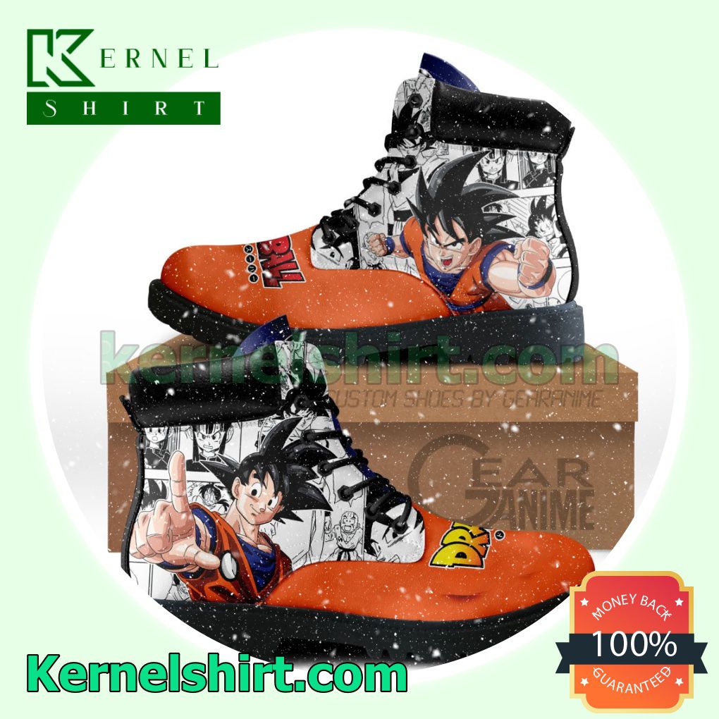 Dragon Ball Goku Winter Leather Boots