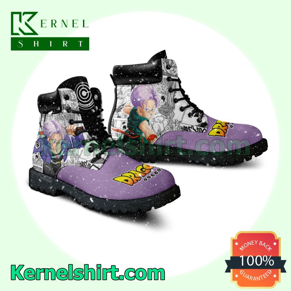 Dragon Ball Trunks Winter Leather Boots a