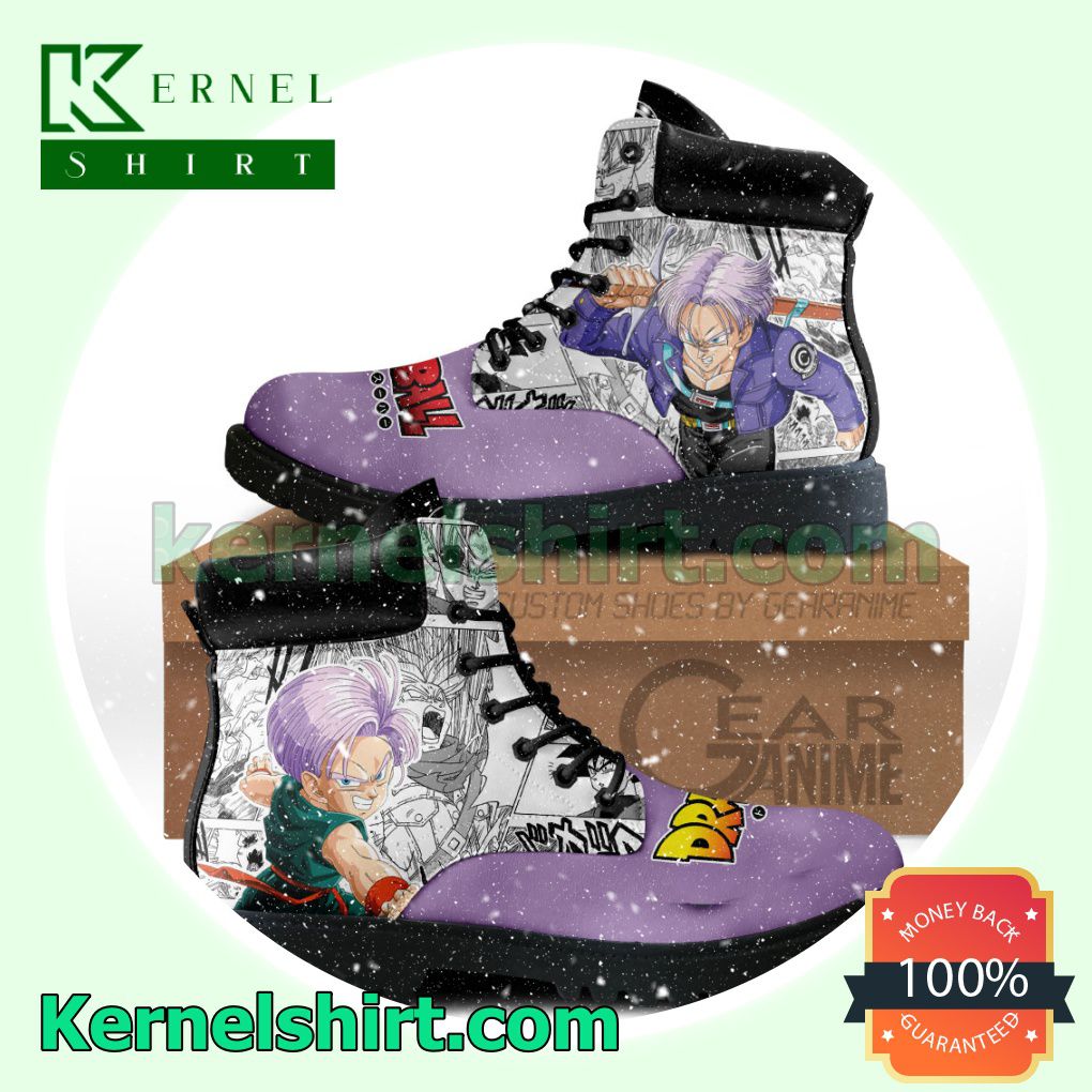 Dragon Ball Trunks Winter Leather Boots