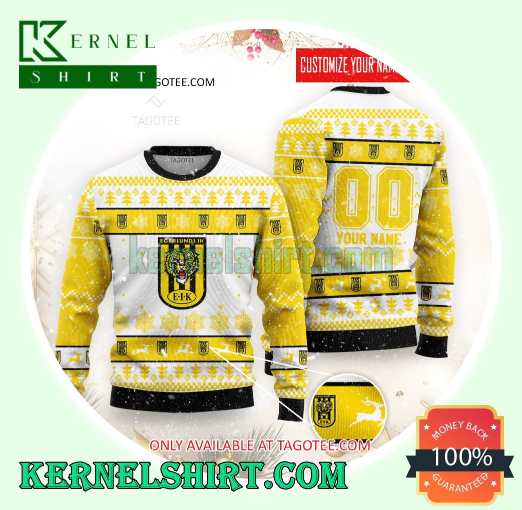 Egersunds IK Logo Xmas Knit Sweaters