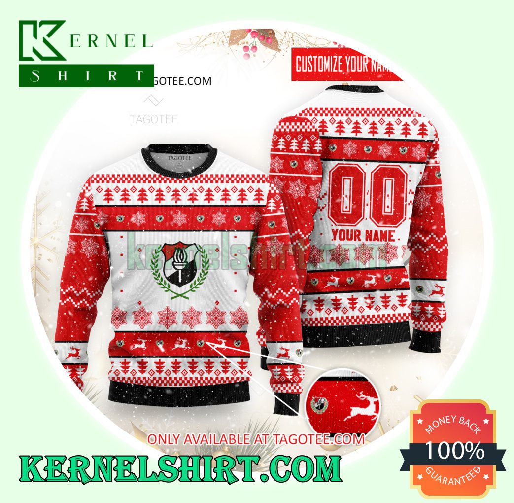 El Dakhleya Logo Xmas Knit Sweaters