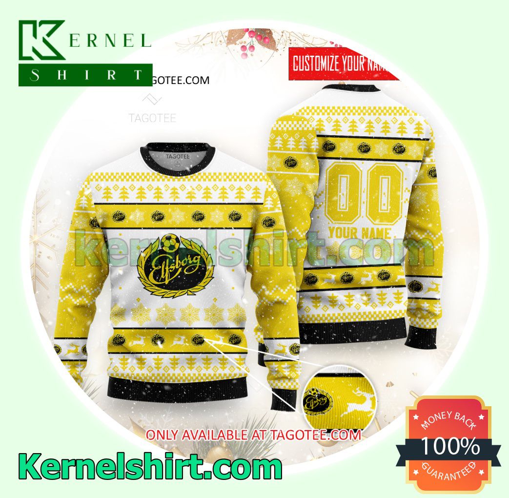 Elfsborg Logo Xmas Knit Sweaters