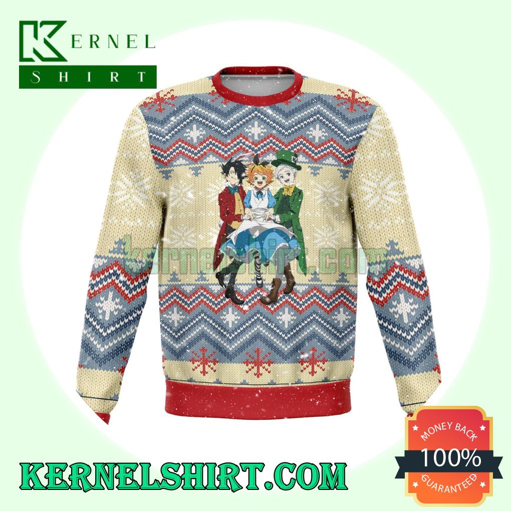 Emma The Promised Neverland Premium Christmas Sweatshirts