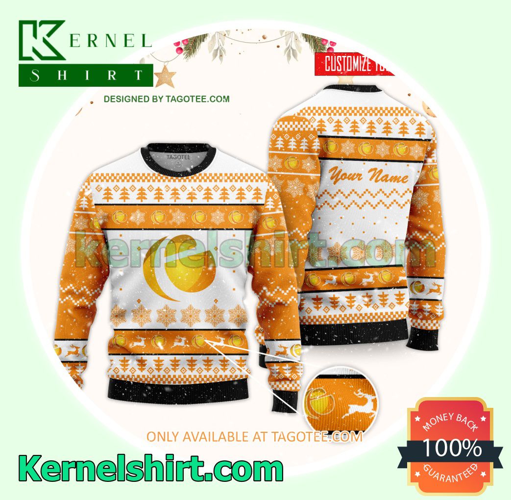 Empire Beauty School-Harrisburg Logo Xmas Knit Jumper Sweaters