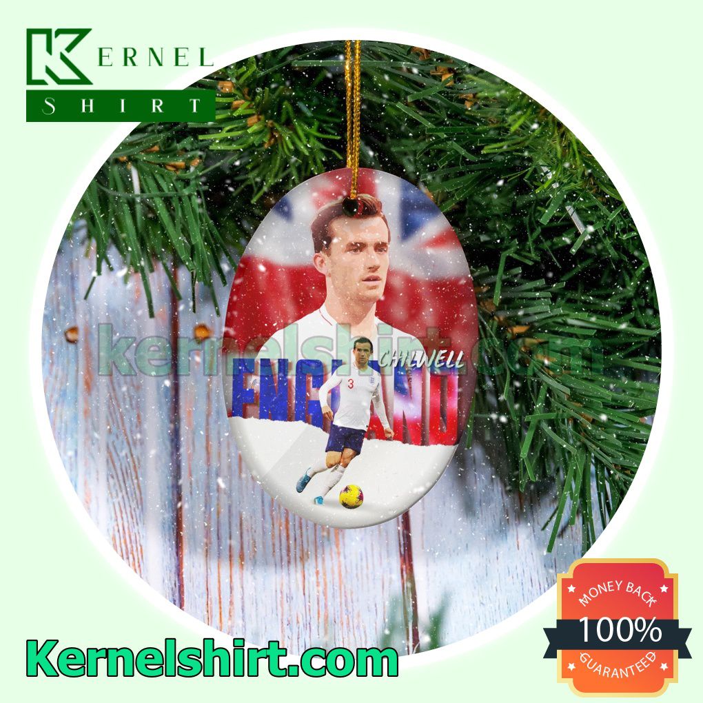 England - Ben Chilwell Fan Holiday Ornaments