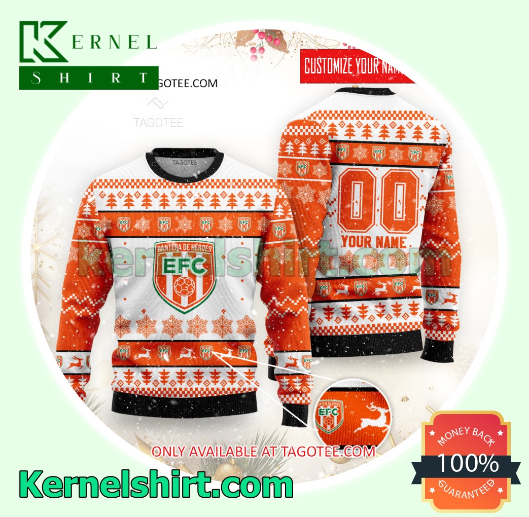 Envigado Logo Xmas Knit Sweaters