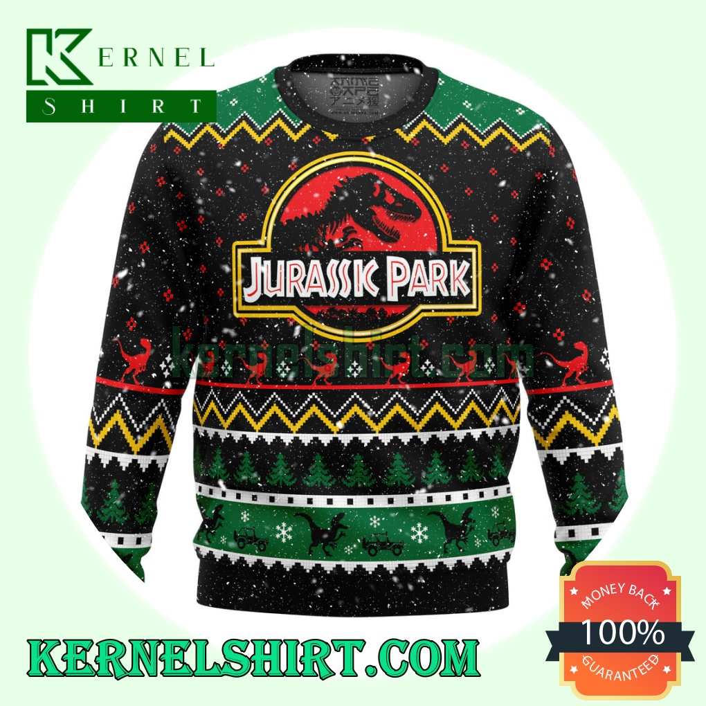 Ethics Of Cloning Jurassic Park Knitting Christmas Sweatshirts